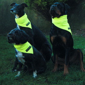 Ultra-Bright Neckerchief, Fluorescent Yellow