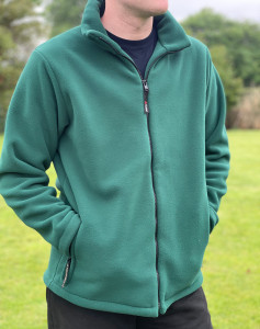 Full Zip Top, Pine Green