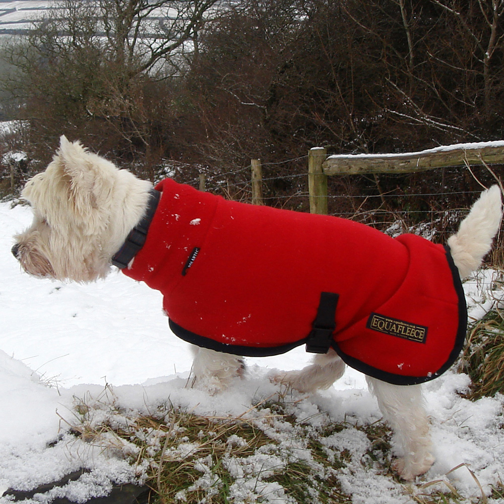 Polartec Fleece Dog TurtleNeck Coat Rainproof, Breathable, Warm and